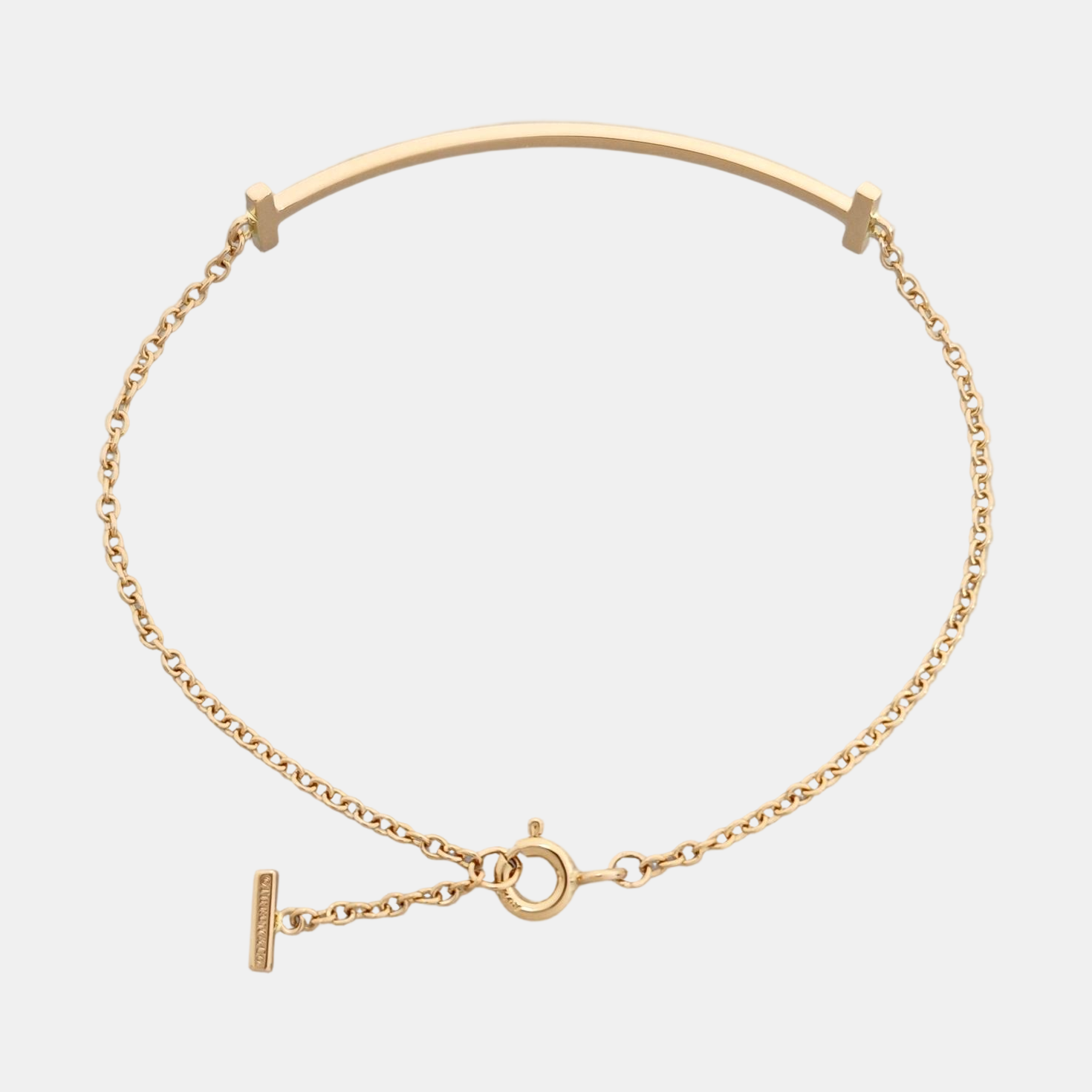 Tiffany T 18k Rose Gold Bracelet