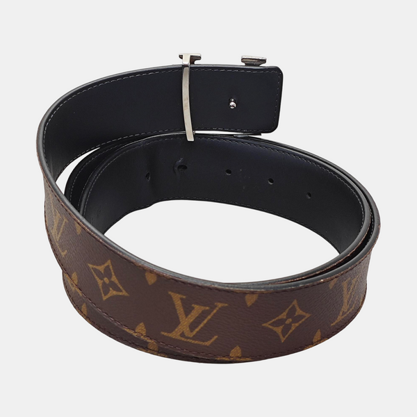 Coated Canvas Belt Brown