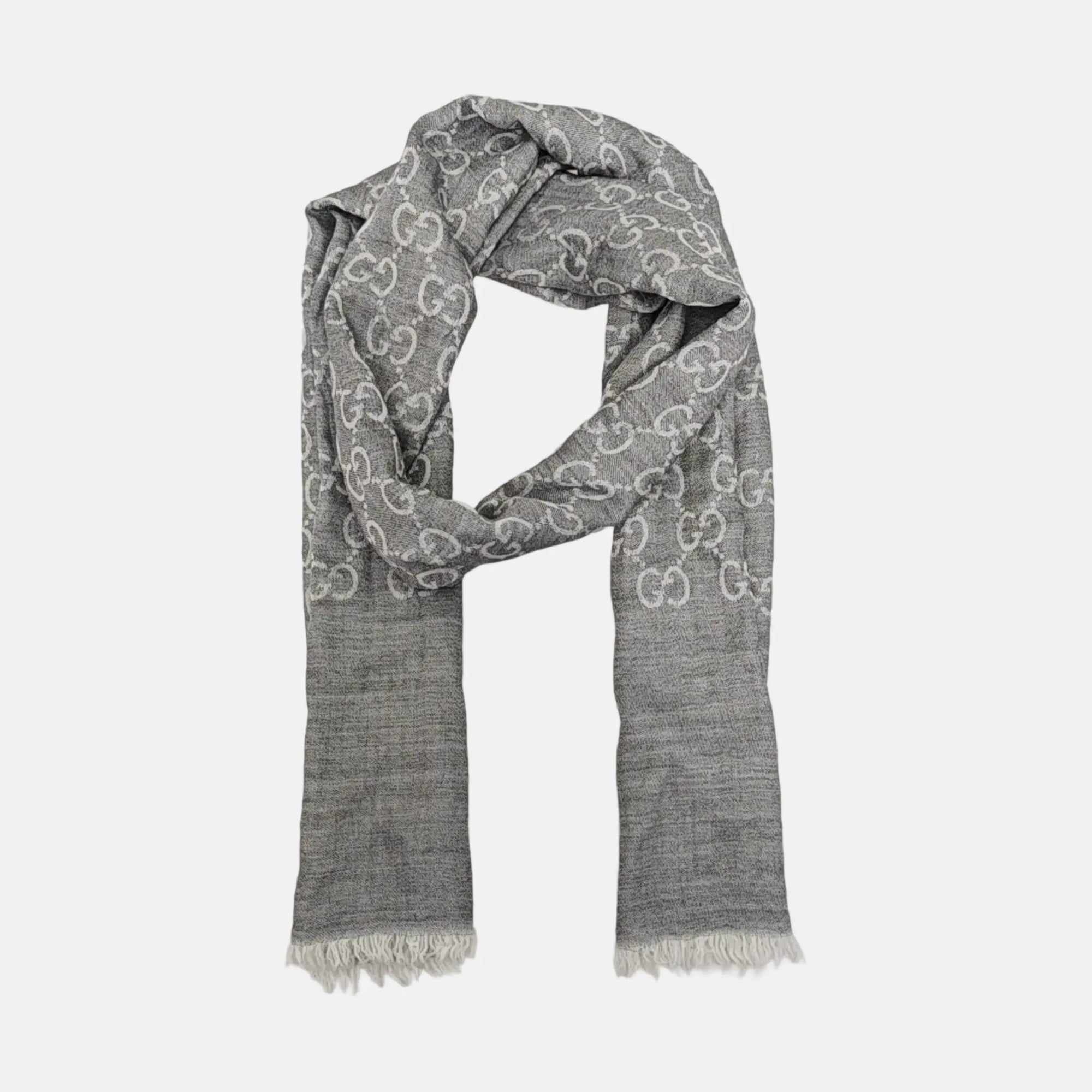Wool Scarf Gray