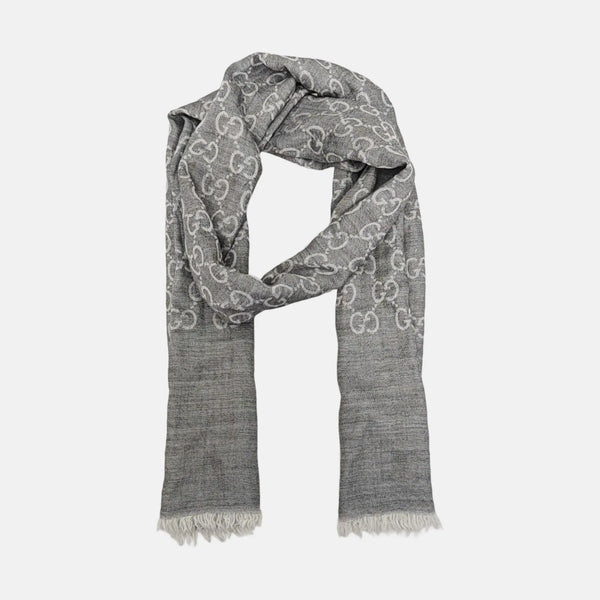 Wool Scarf Gray