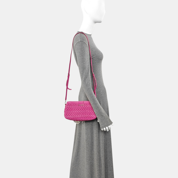 Matelassé Quilted Lambskin Pink