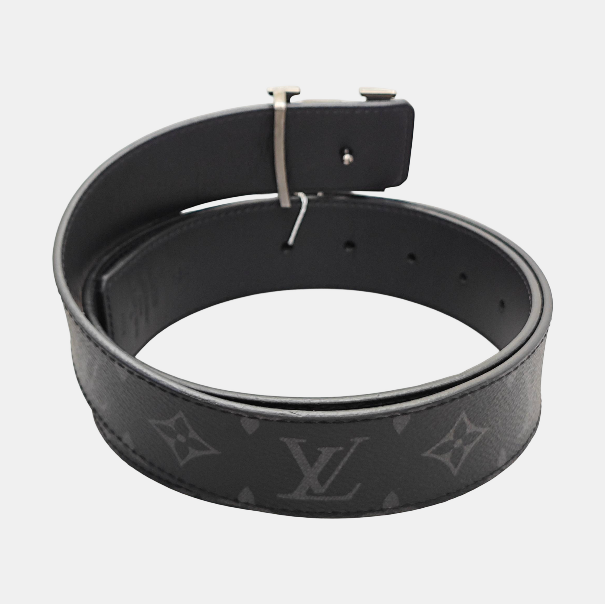 Coated Canvas Belt Black