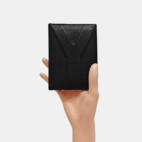 Calfskin Card Holder Black