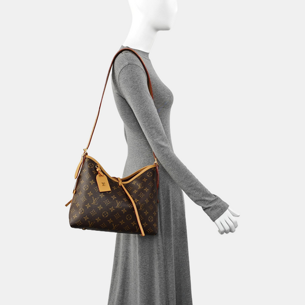 CARRYALL PM Monogram Coated Canvas Brown