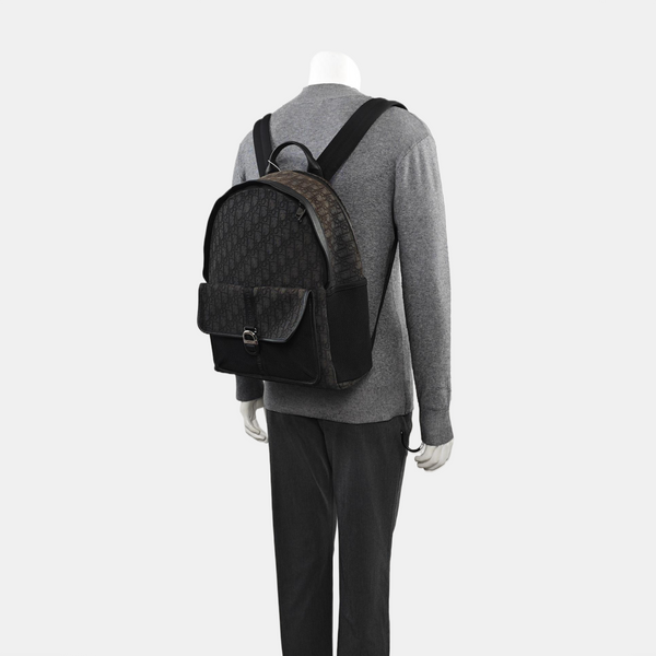 Canvas Backpack Black