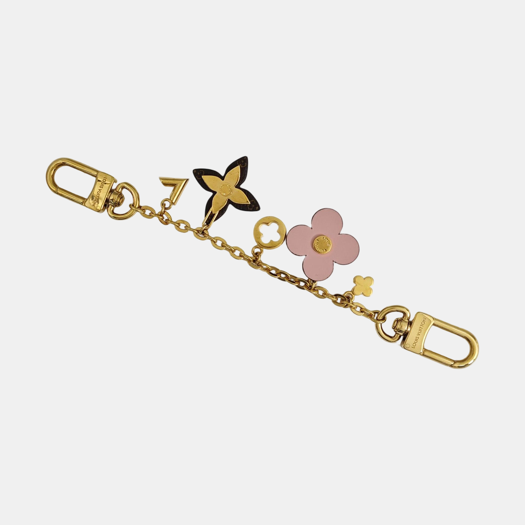 Metal Bag Charm Gold