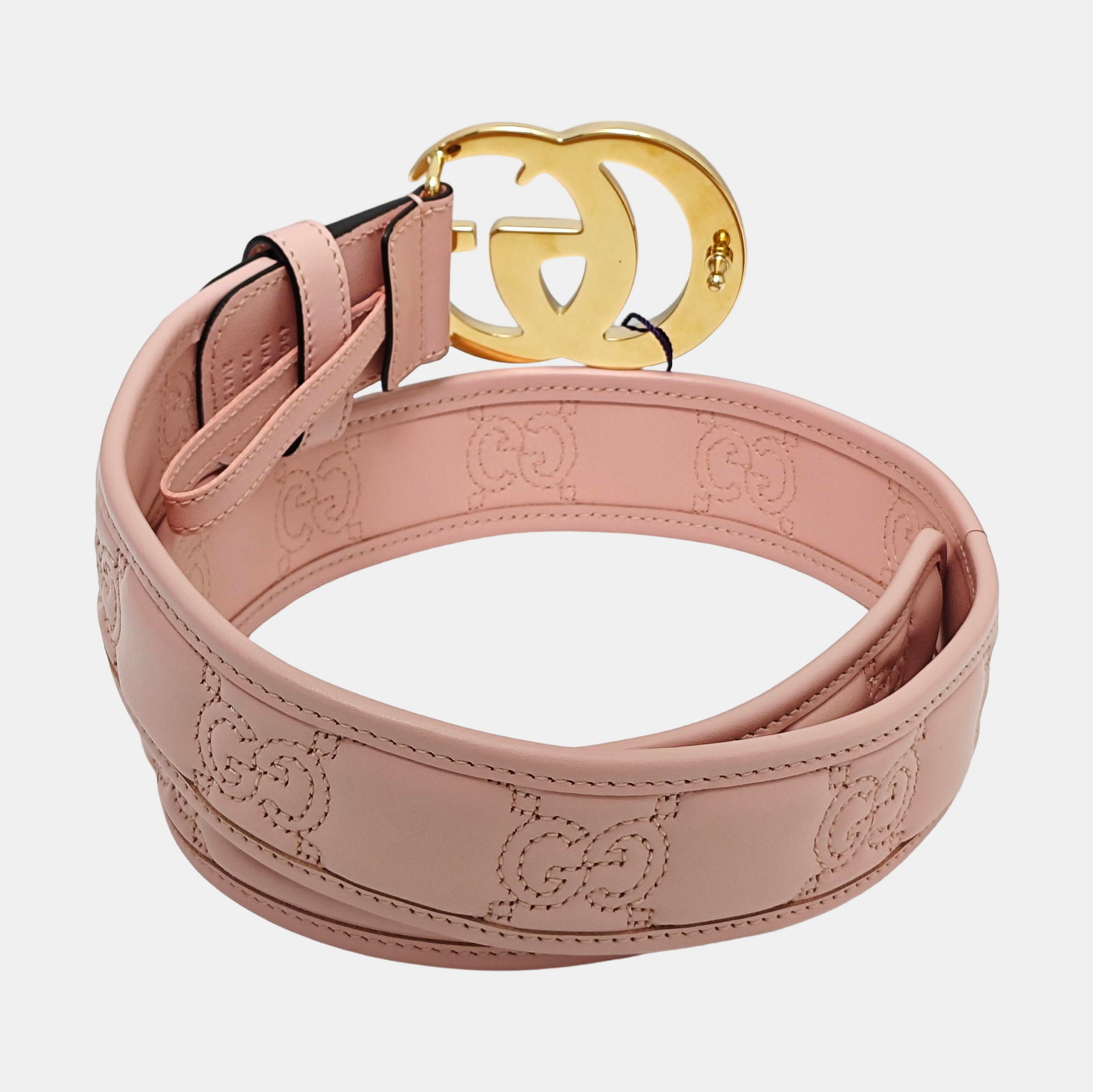 Leather Belt Red