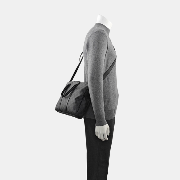 PORTE-DOCUMENTS PM Damier Graphite Coated Canvas Gray