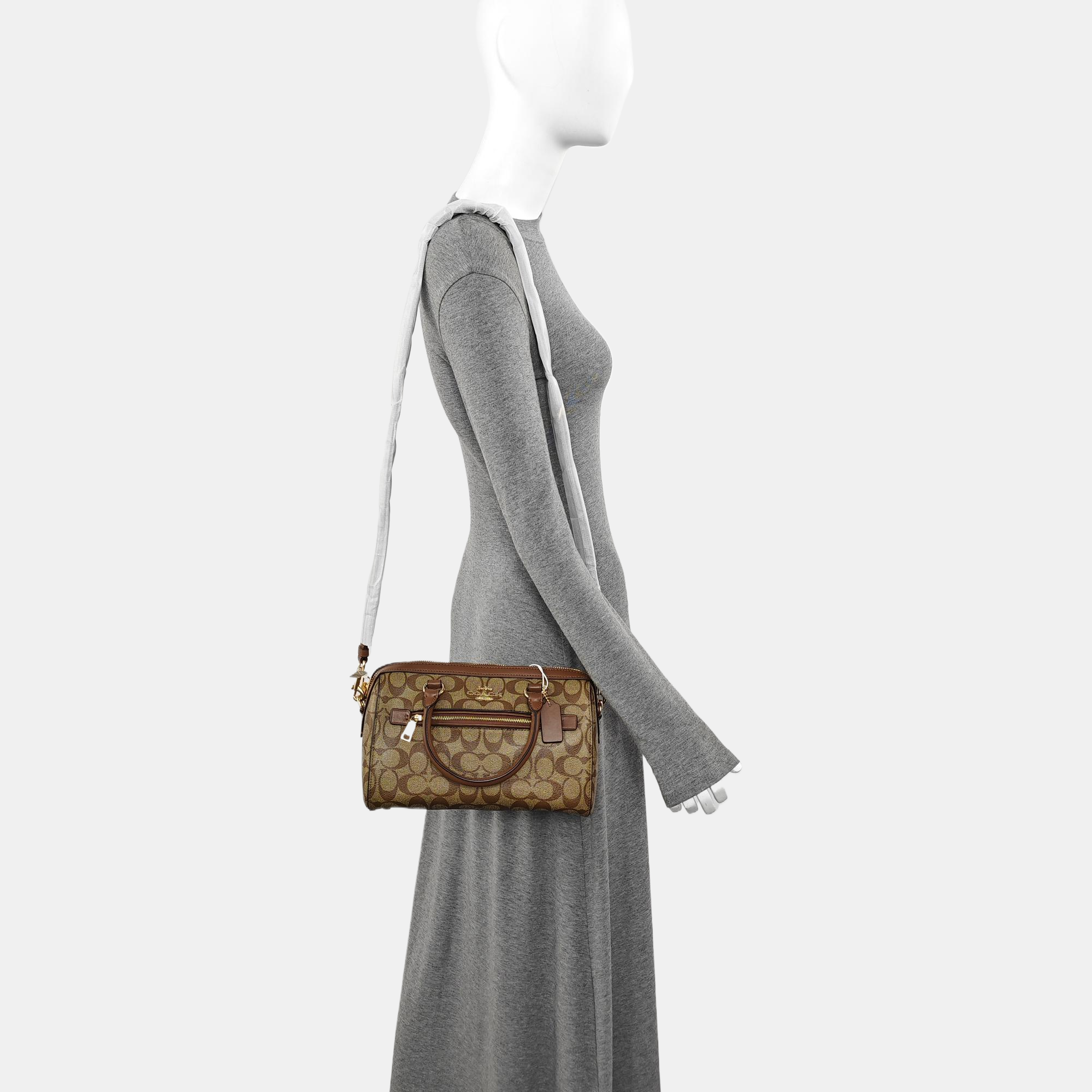 ROWAN Monogram Coated Canvas Beige