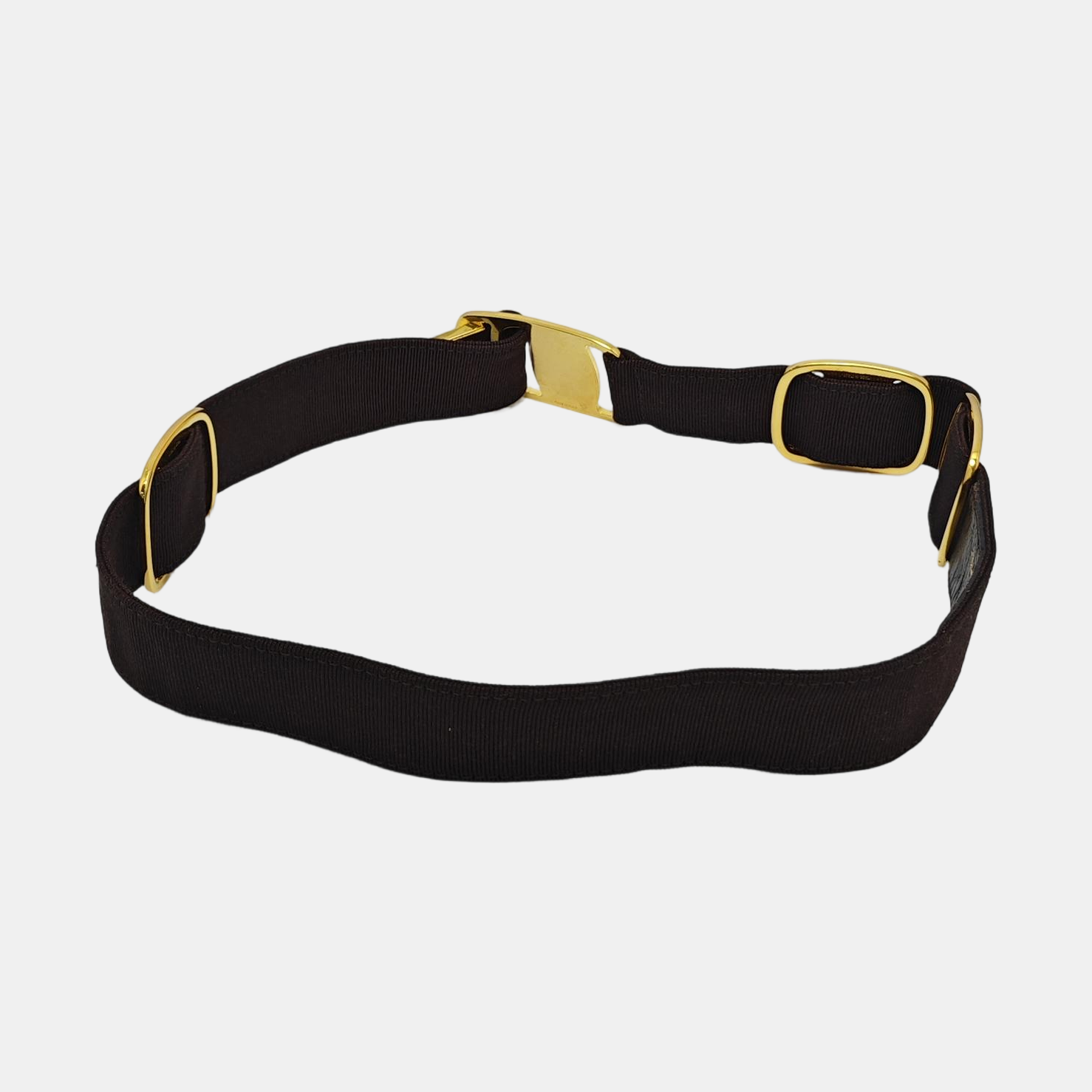 Fabric Belt Brown