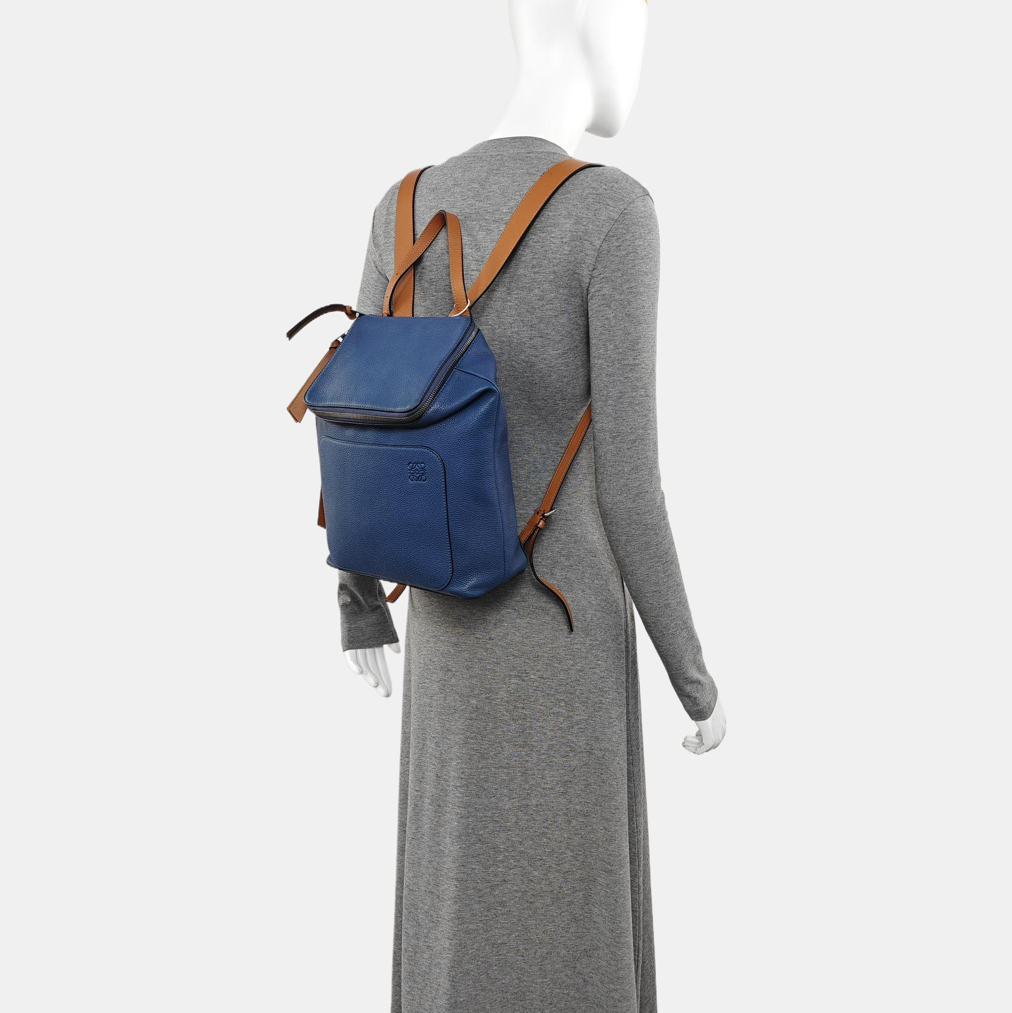 Goya Small Calfskin Blue