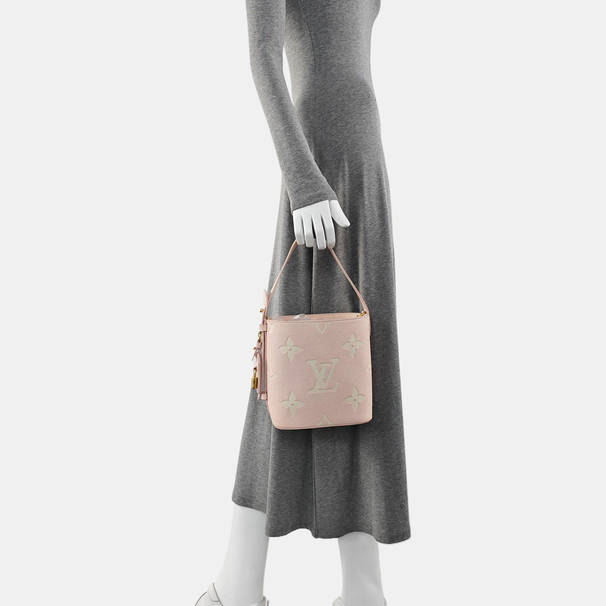 ALL IN BB Monogram Calfskin Pink