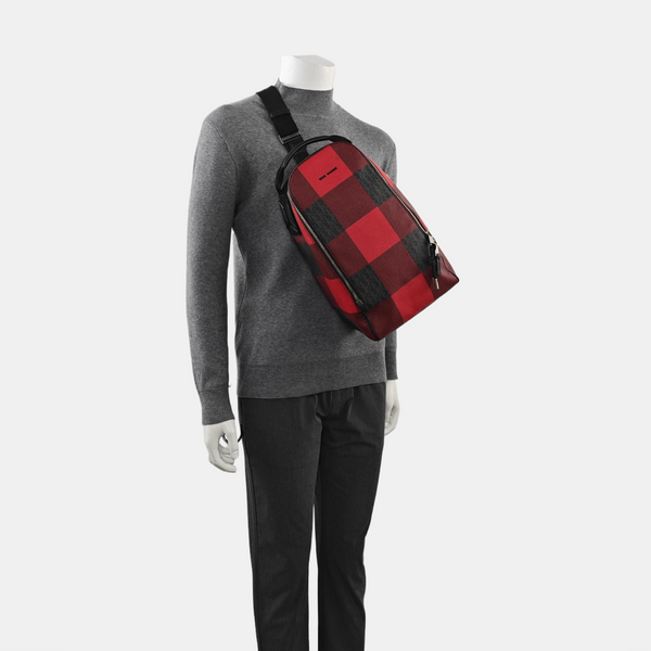Coated Canvas Belt Bag Multicolor
