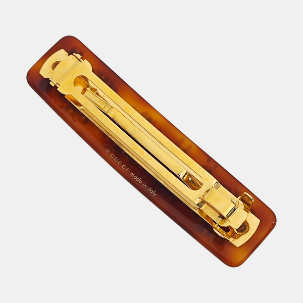 Synthetic Hair Clip Brown