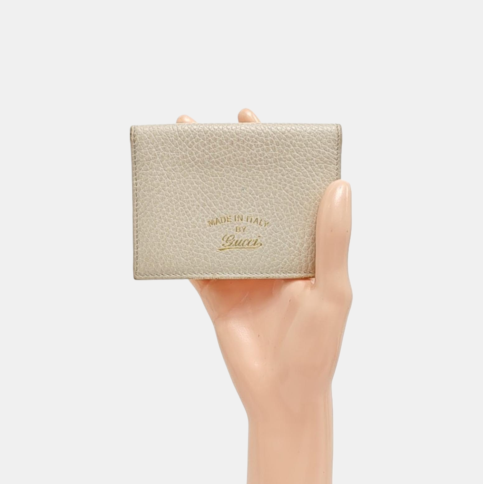 Calfskin Wallet White