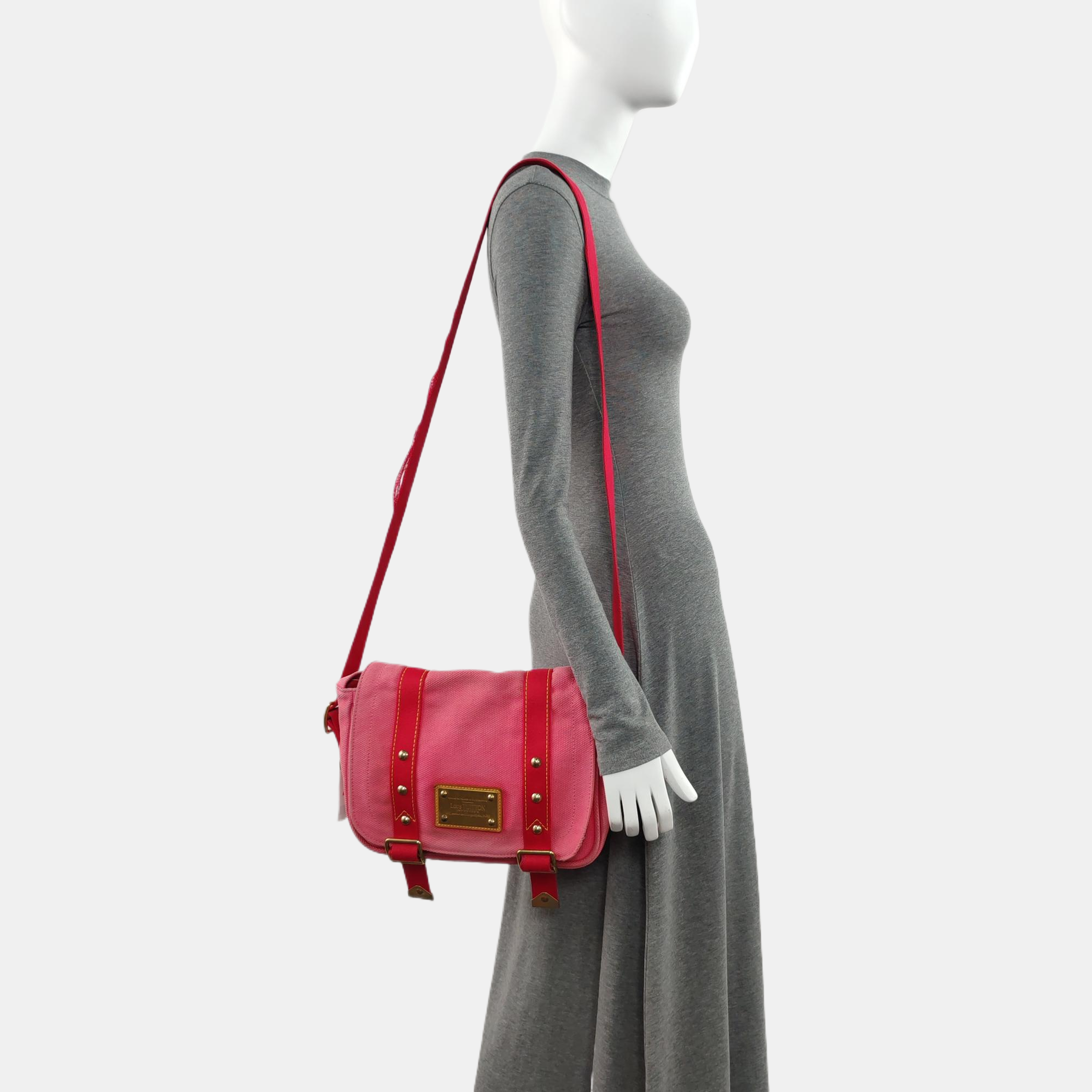 ANTIGUA PM Canvas Red