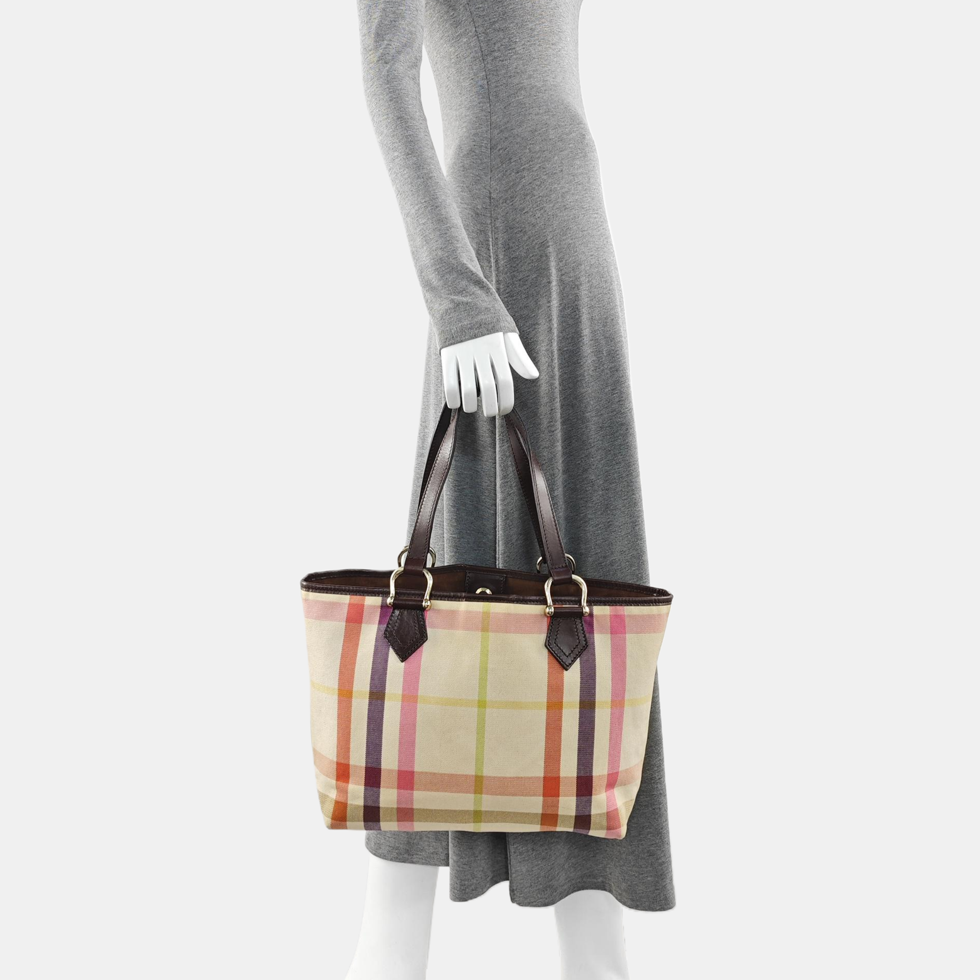 Canvas Tote Bag Beige