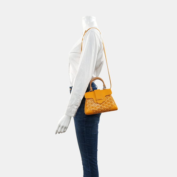 Saïgon Mini Coated Canvas Yellow