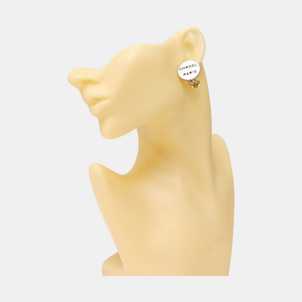 Metal Silver Clip On Earrings