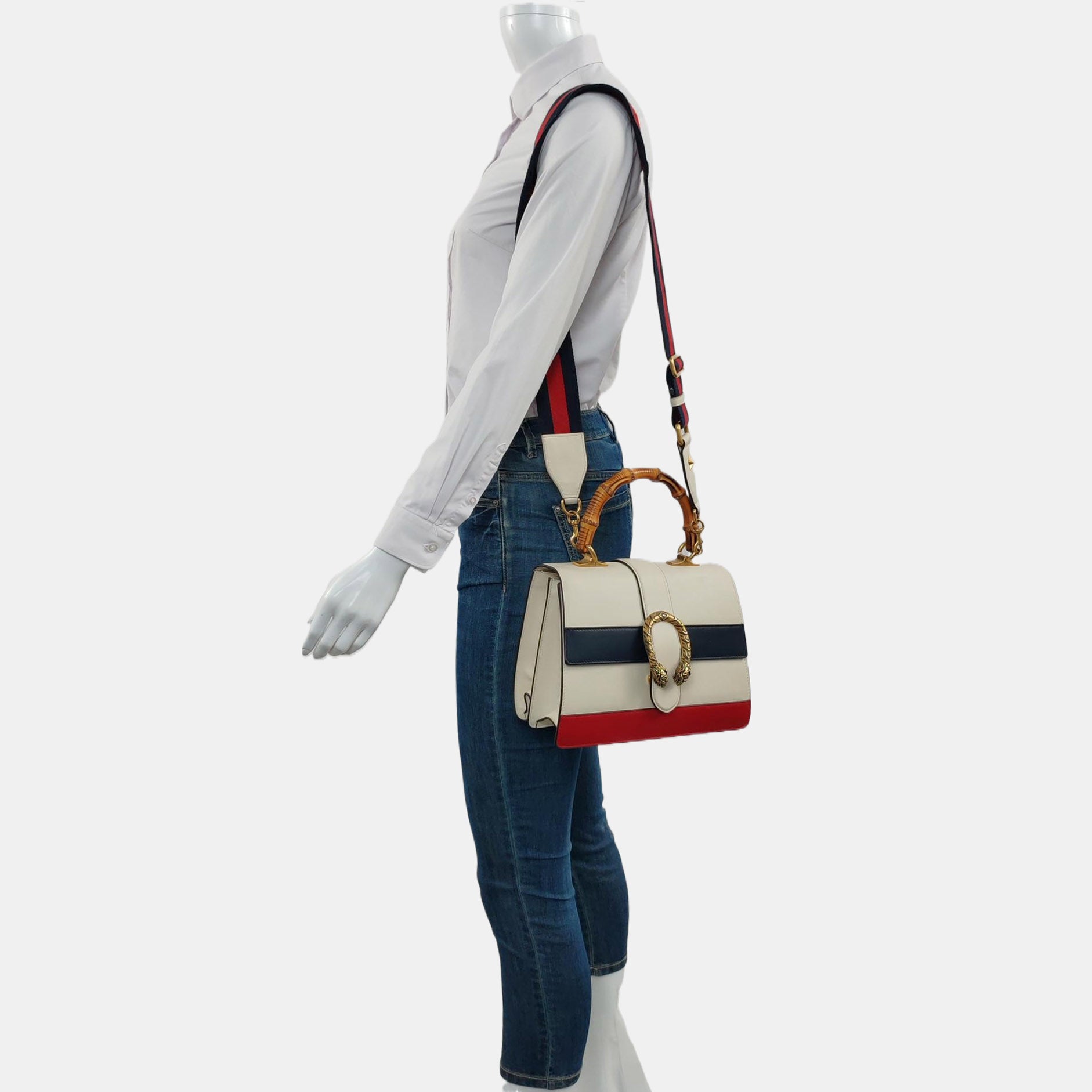 Dionysus Medium Calfskin Multicolor