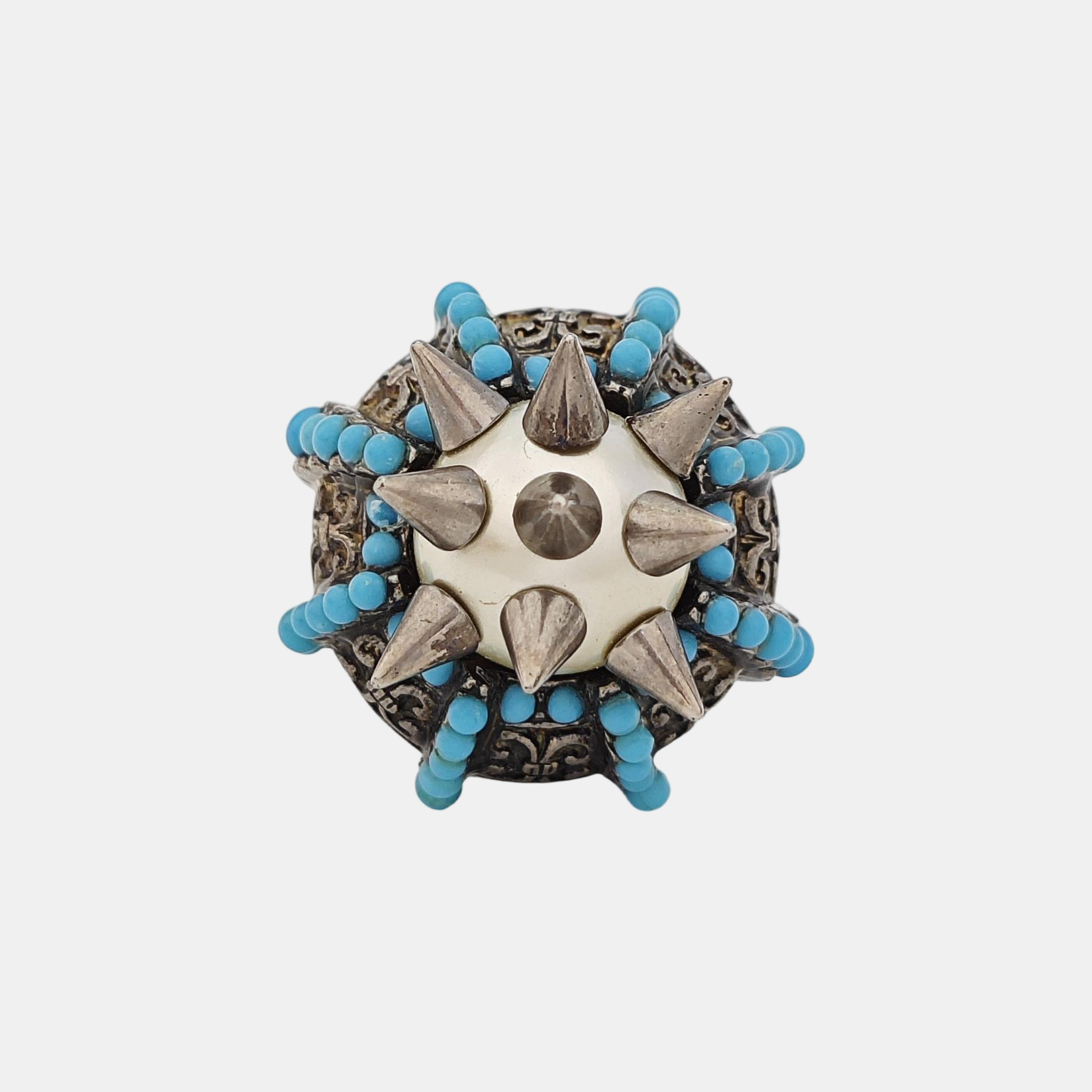 Metal Silver Ring HK 16