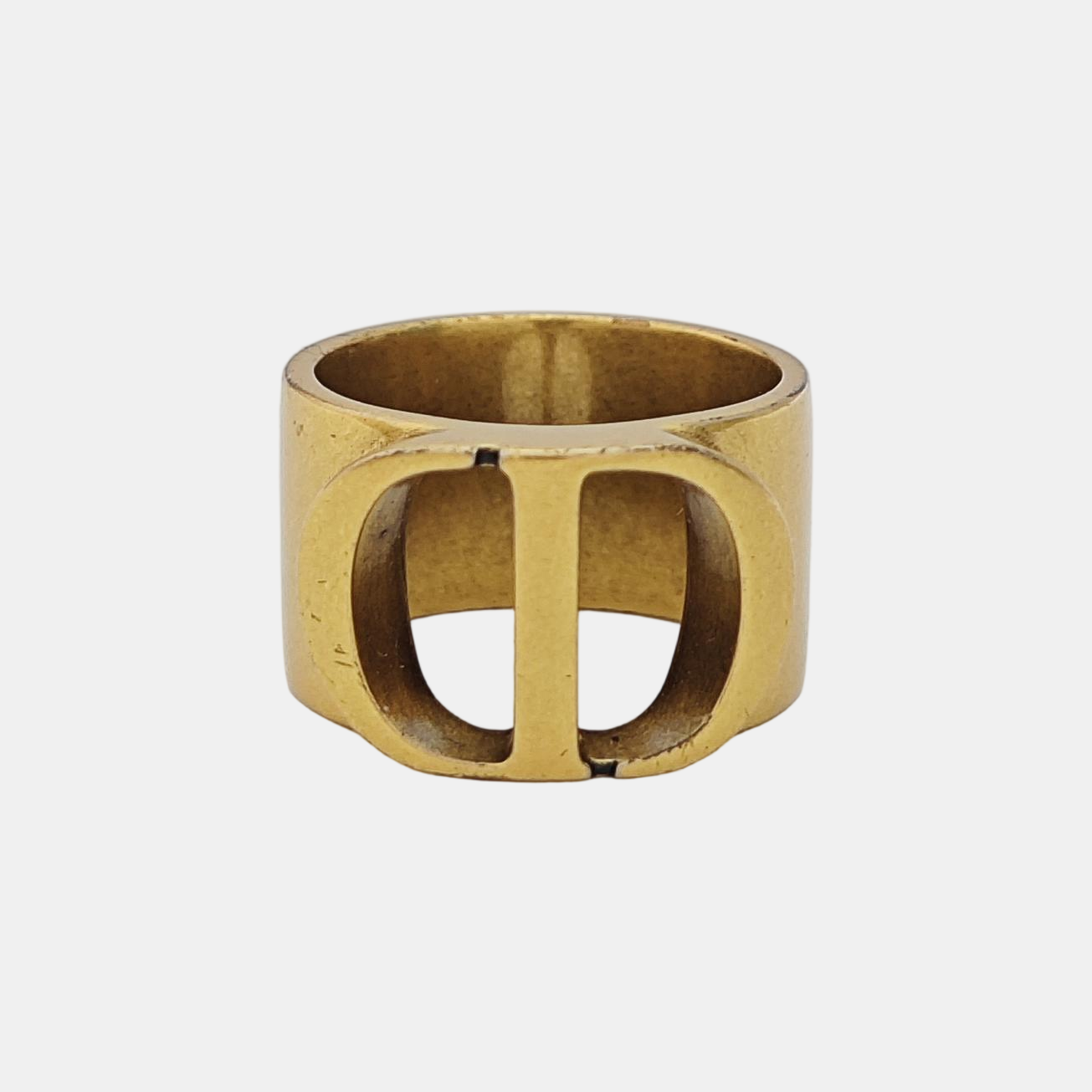 Metal Gold Ring EU 51