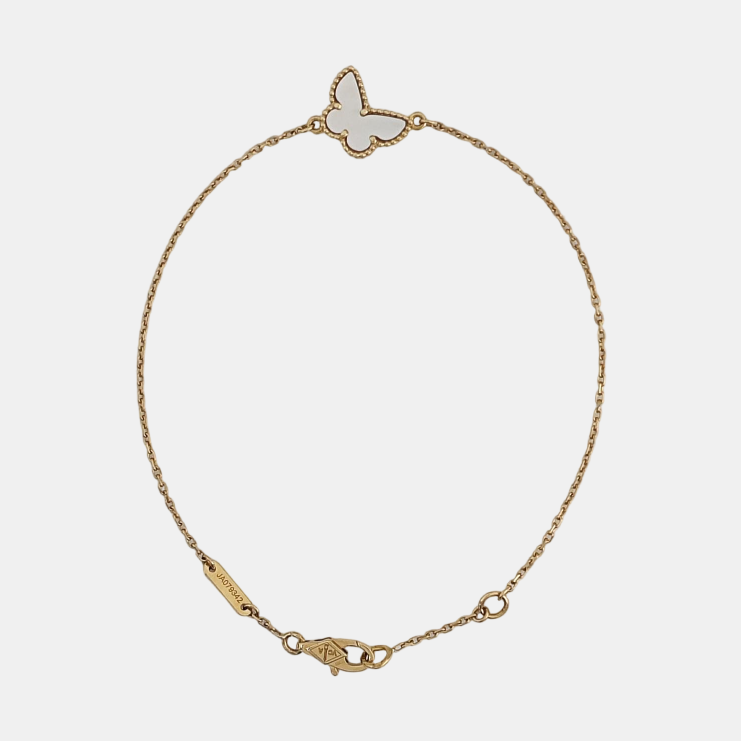 Sweet Alhambra 18k Gold Bracelet