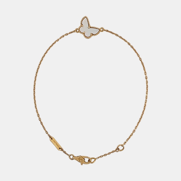 Sweet Alhambra 18k Gold Bracelet