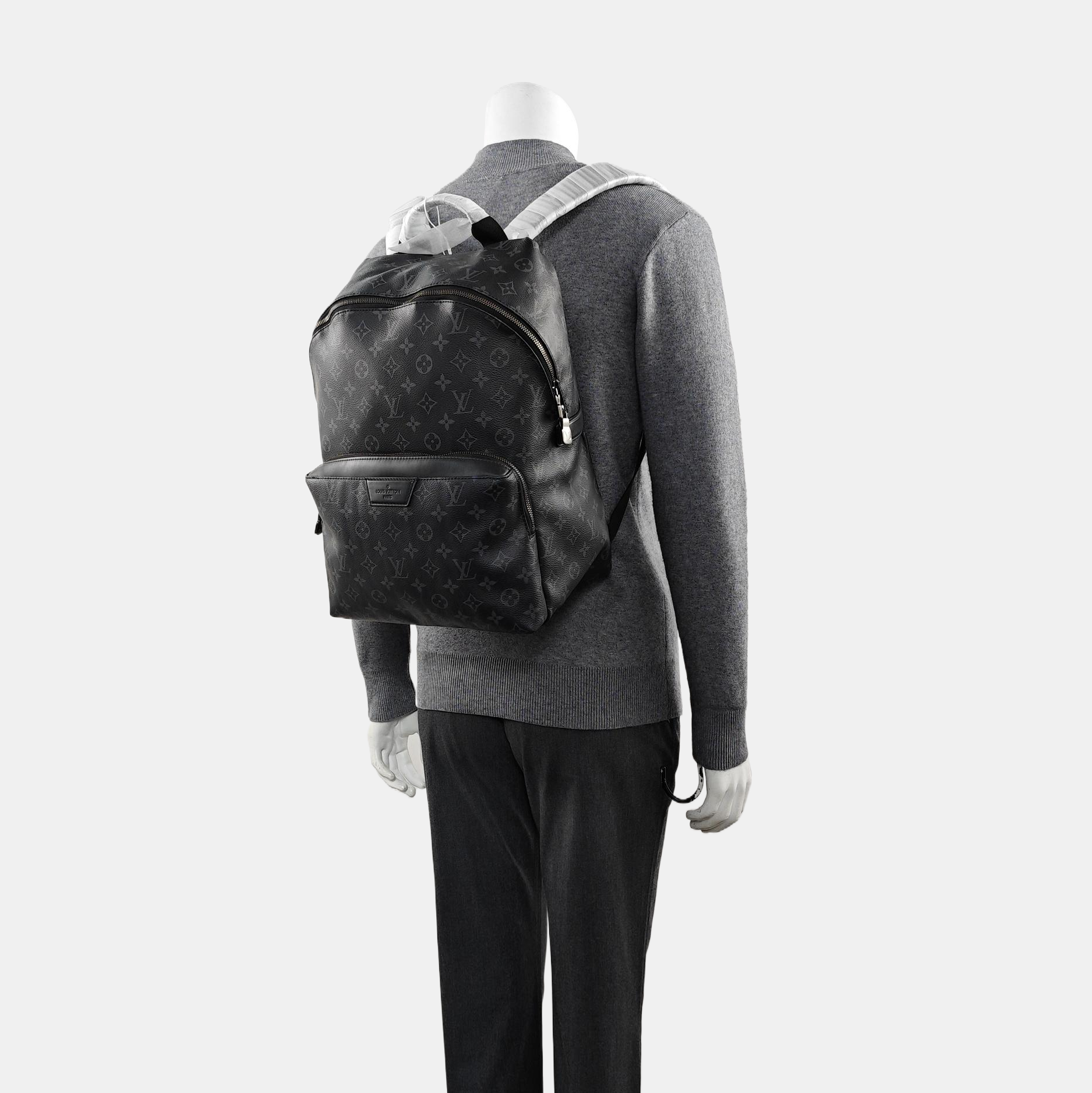 DISCOVERY PM Monogram Coated Canvas Black