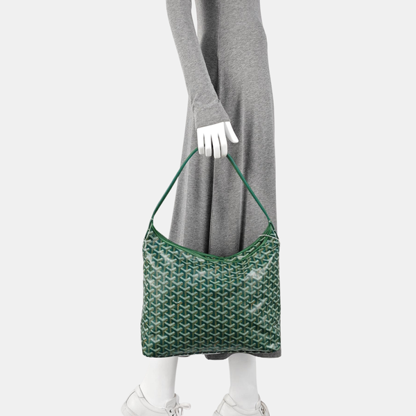 Hobo Coated Canvas Green