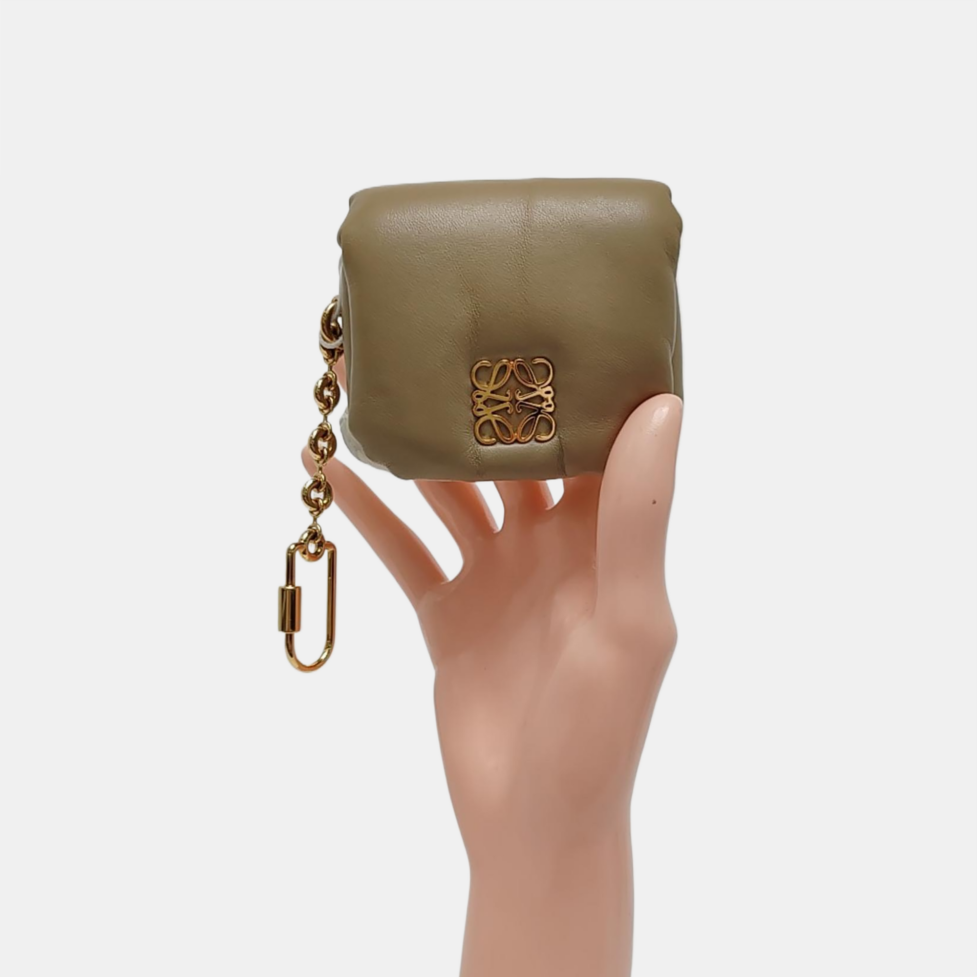 Lambskin Clutch Gray
