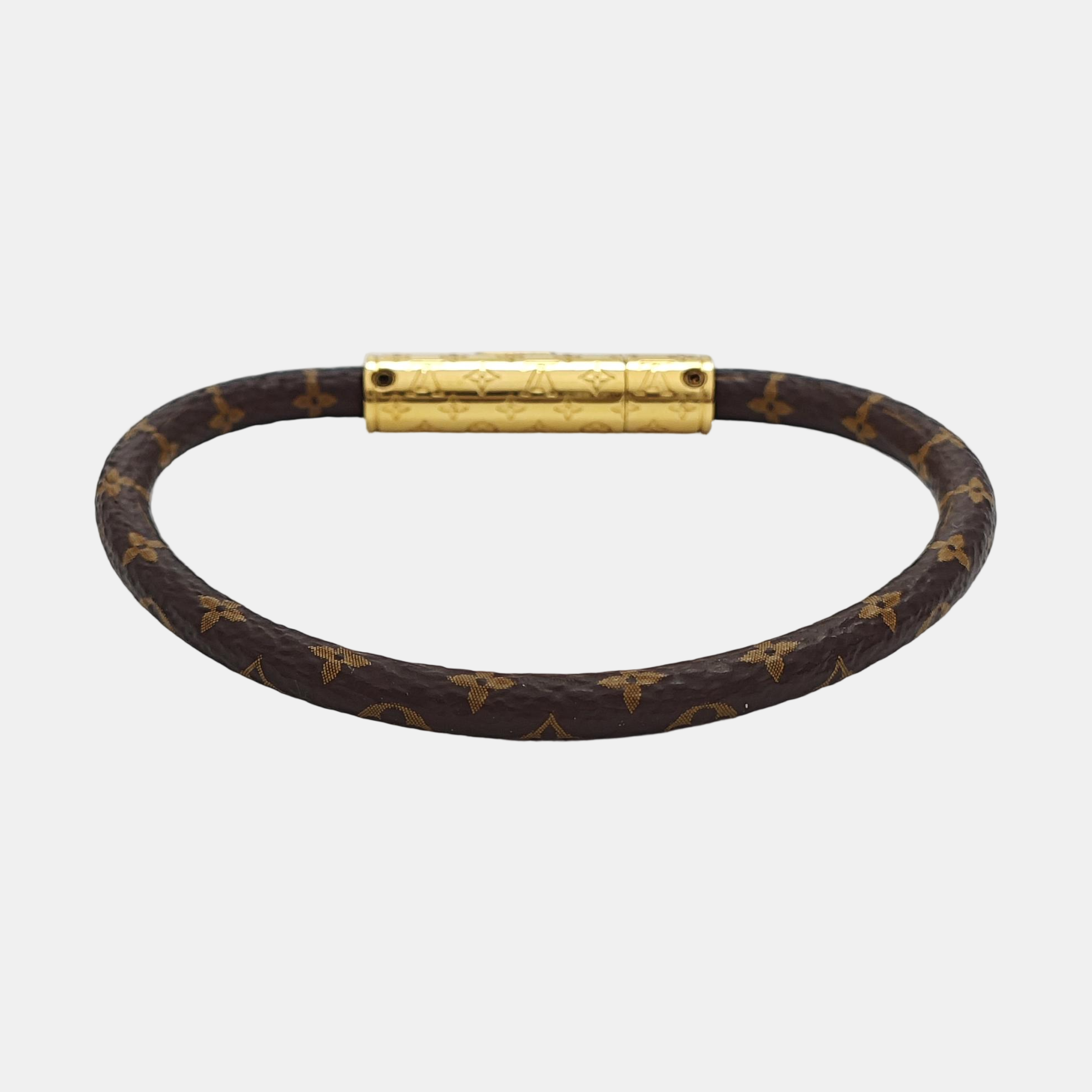 CONFIDENTIEL Metal Brown Bangle