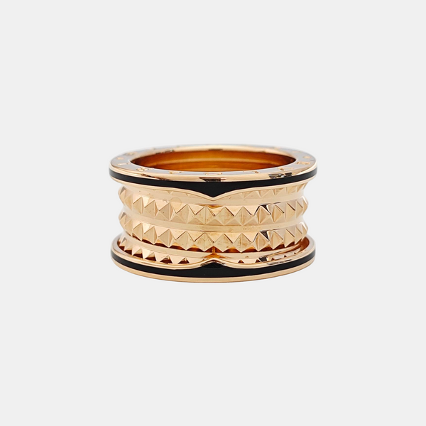 B.ZERO1 18k Rose Gold Ring EU 60