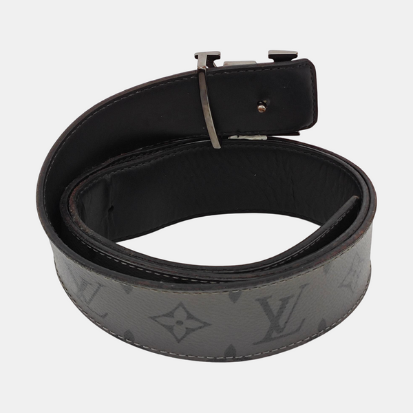 Leather Belt Gray