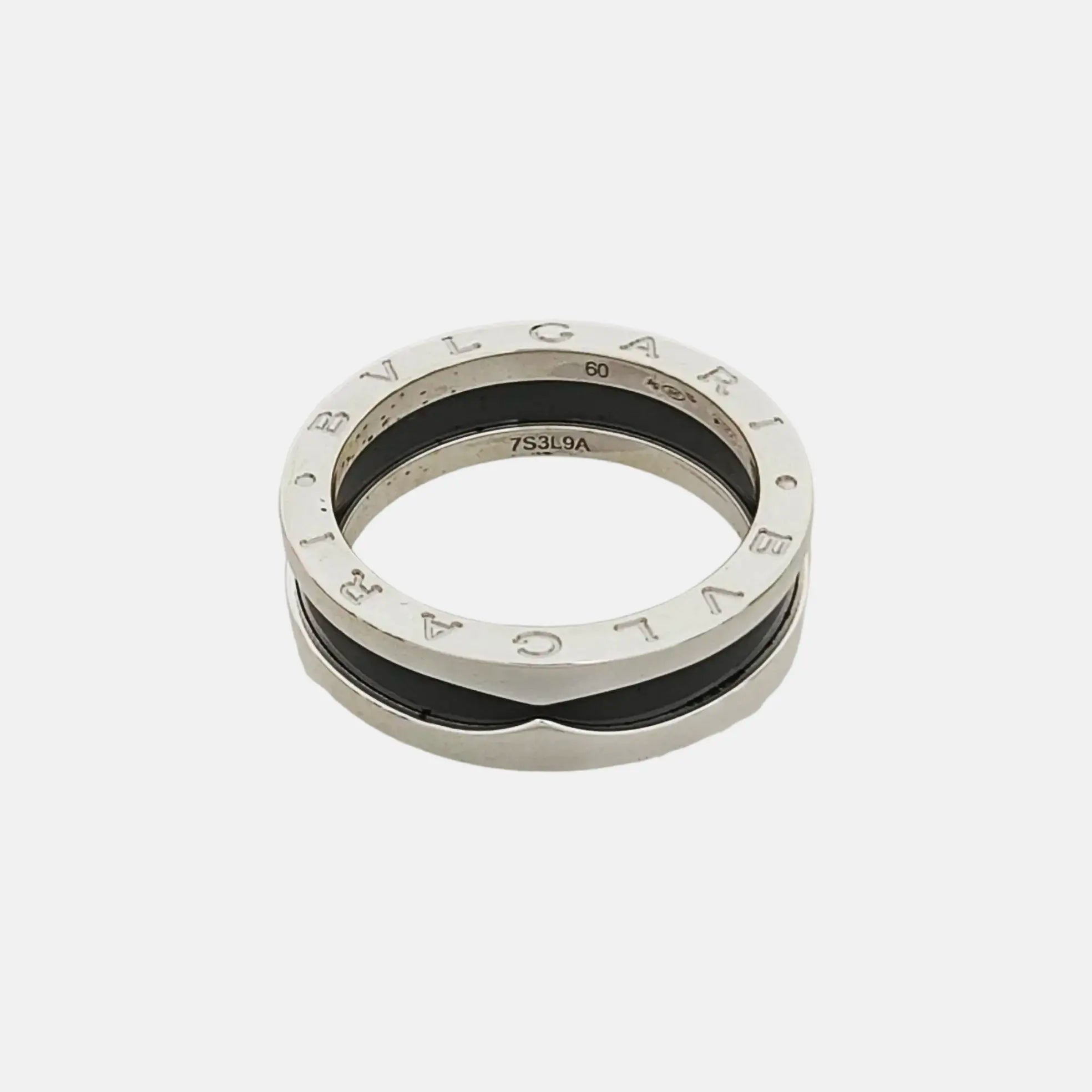 B.ZERO1 925 Sterling Silver Ring EU 60