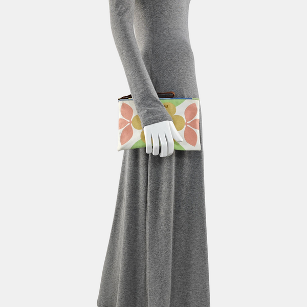 Canvas Top Handle Bag Multicolor