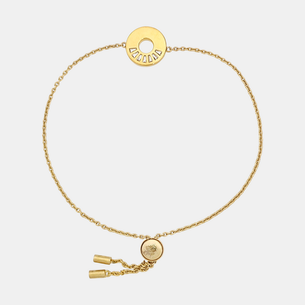 925 Sterling Silver Gold Bracelet