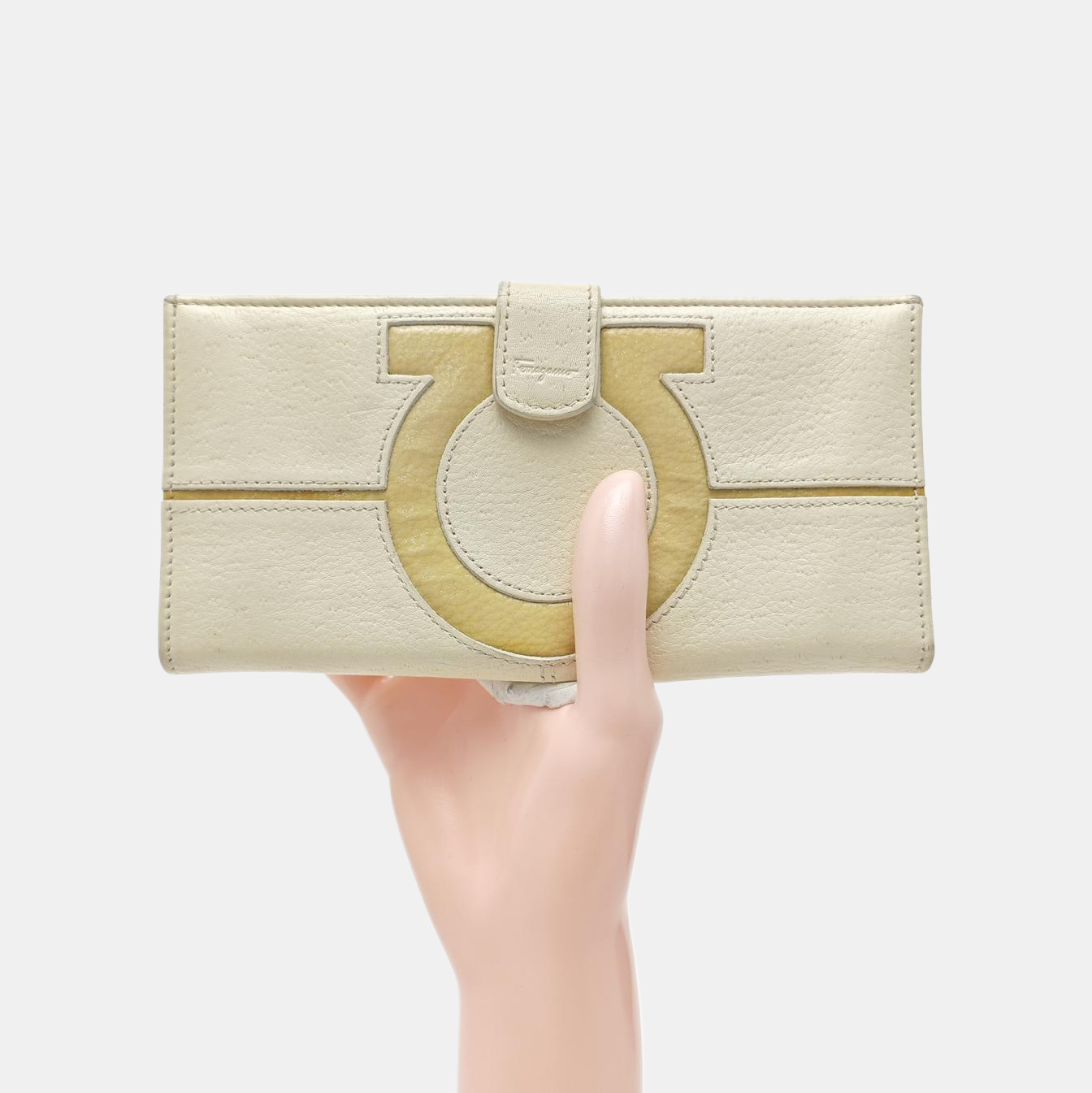 Calfskin Wallet White