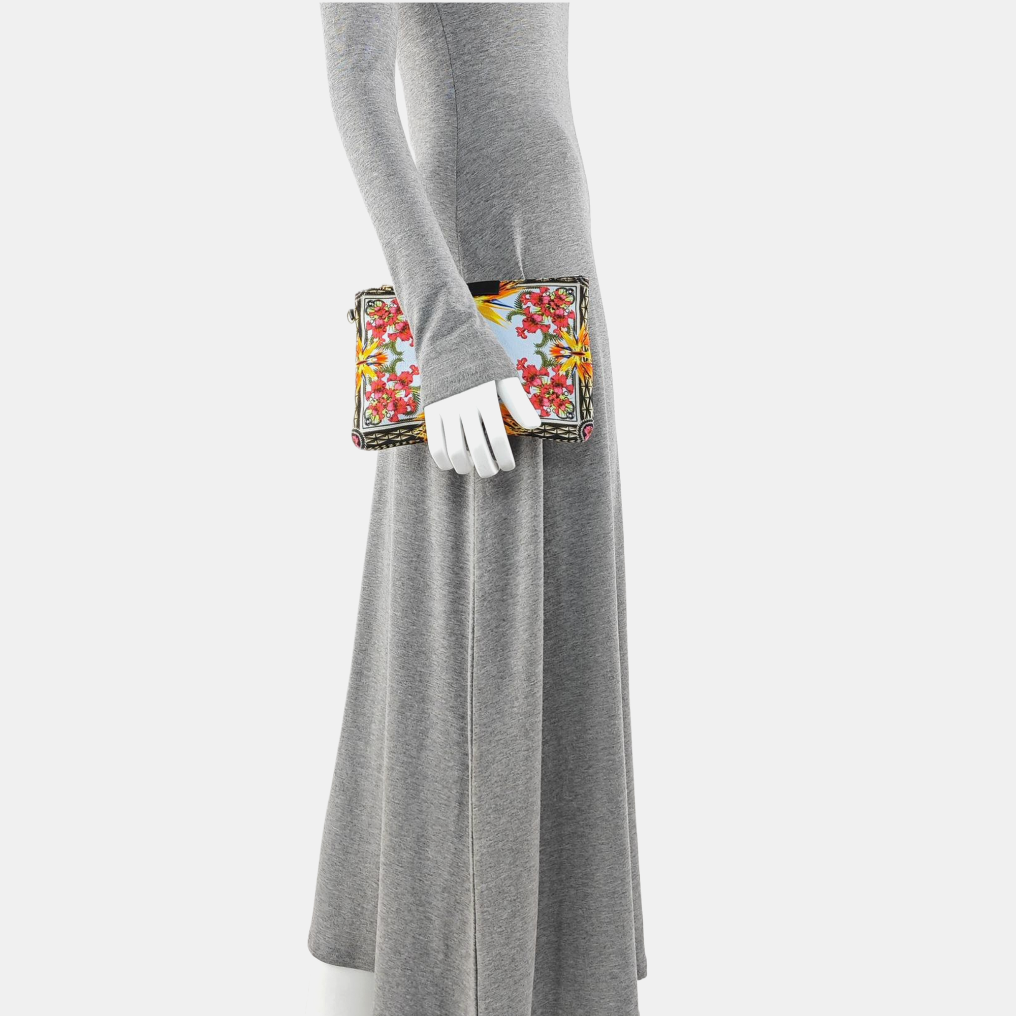 Canvas Clutch Multicolor
