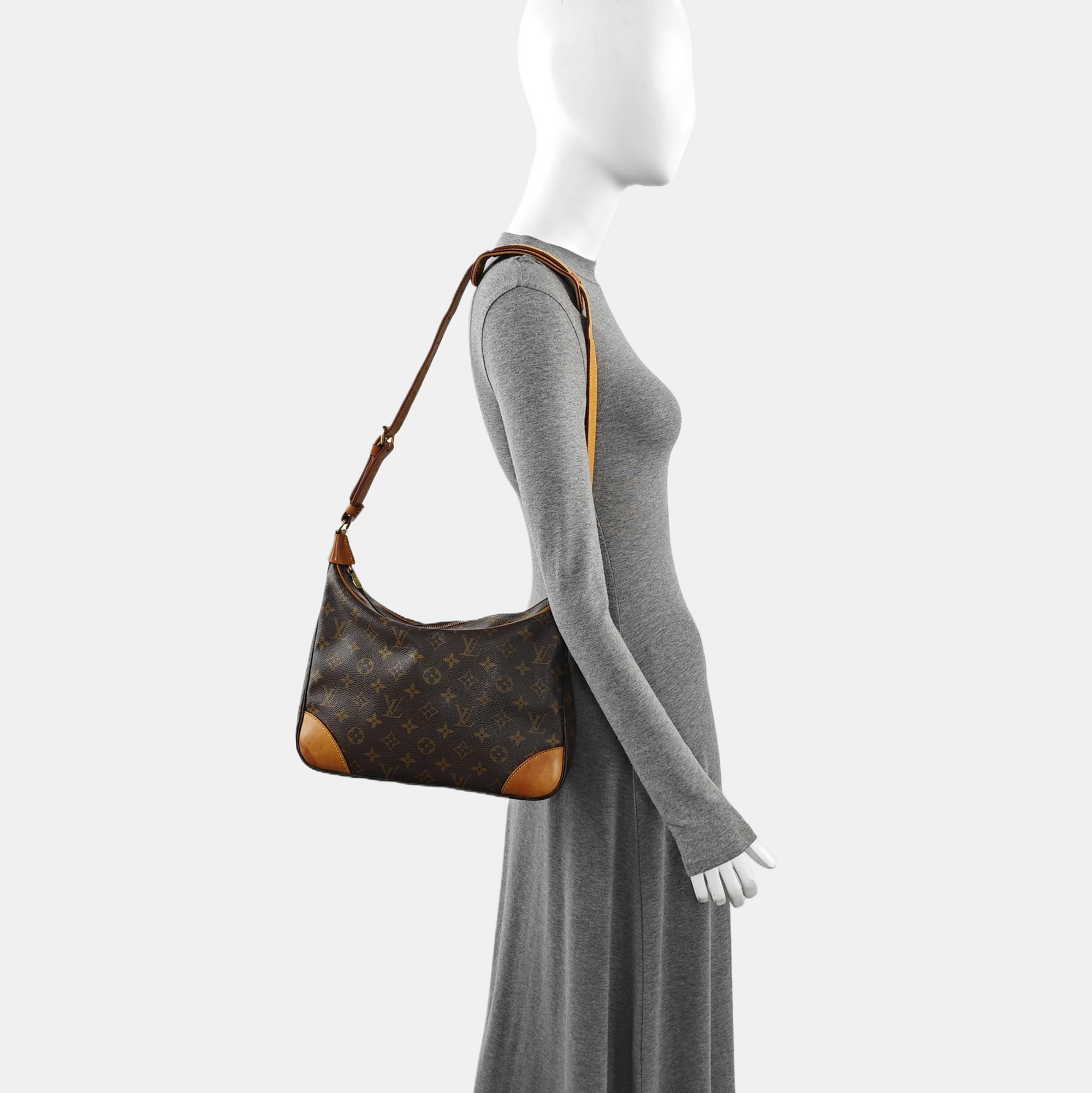 BOULOGNE Monogram Coated Canvas Brown
