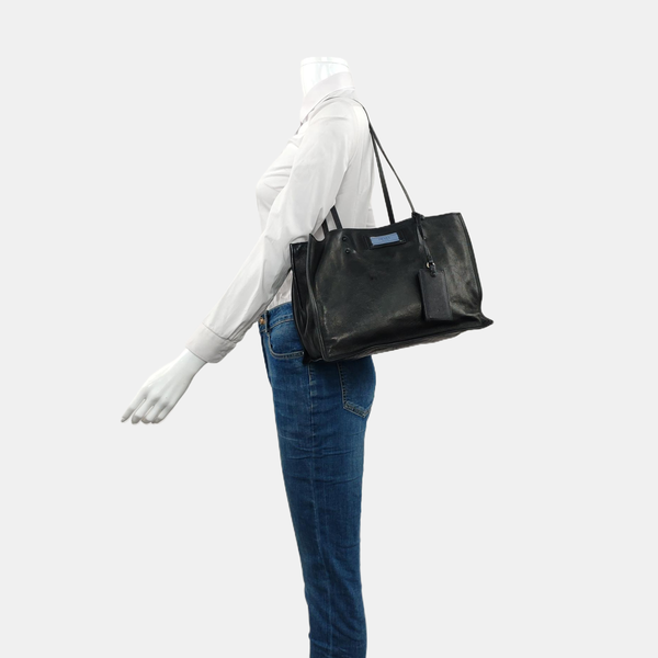 Etiquette Calfskin Black
