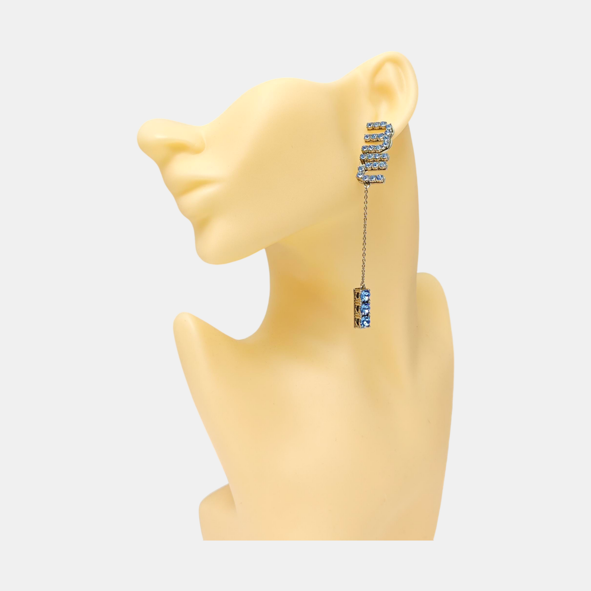 Metal Silver Earrings