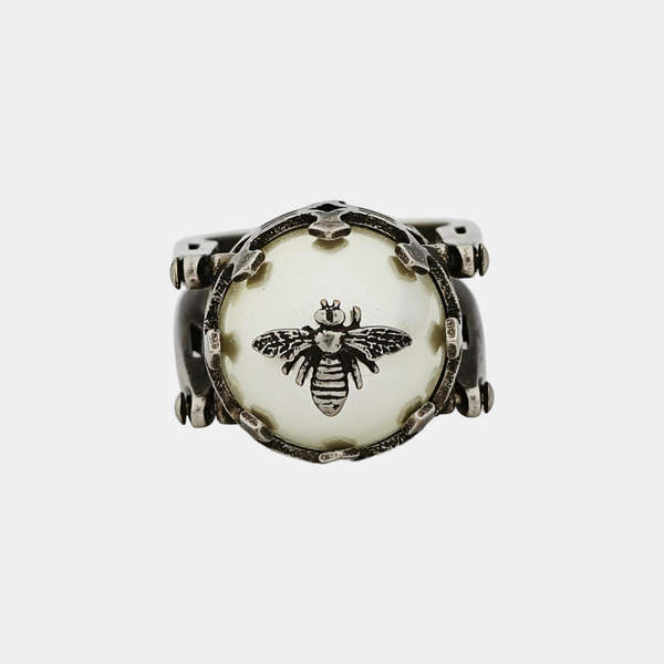 Metal Gray Ring EU 51