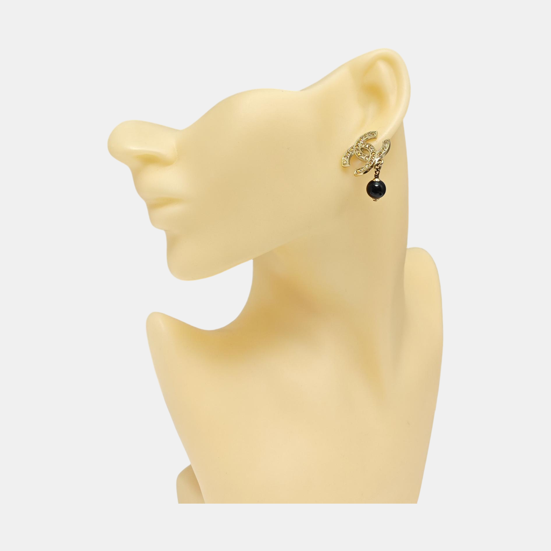 Metal Gold Stud Earrings