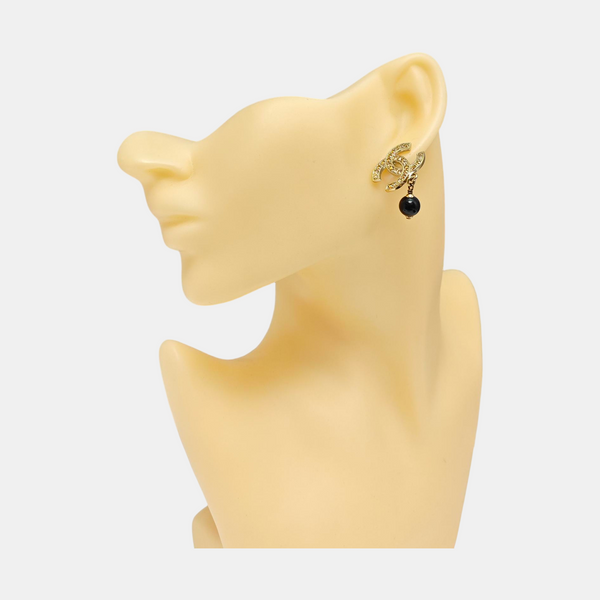 Metal Gold Stud Earrings