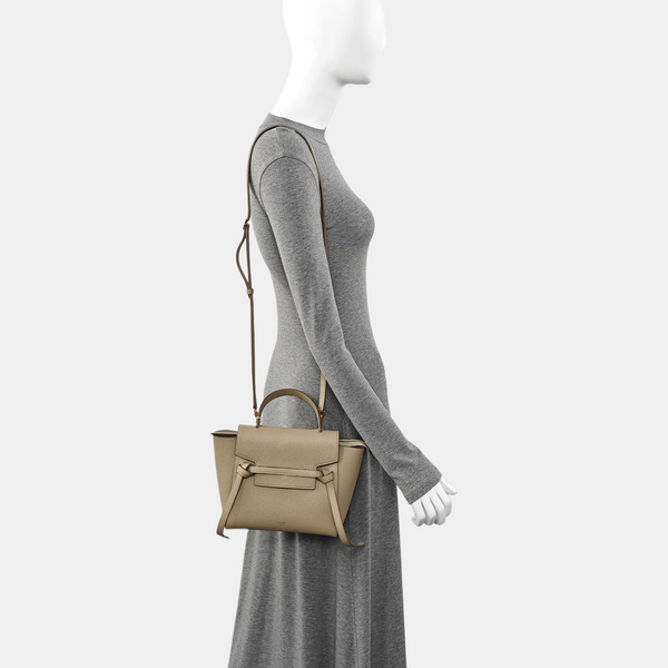 BELT Nano Calfskin Beige