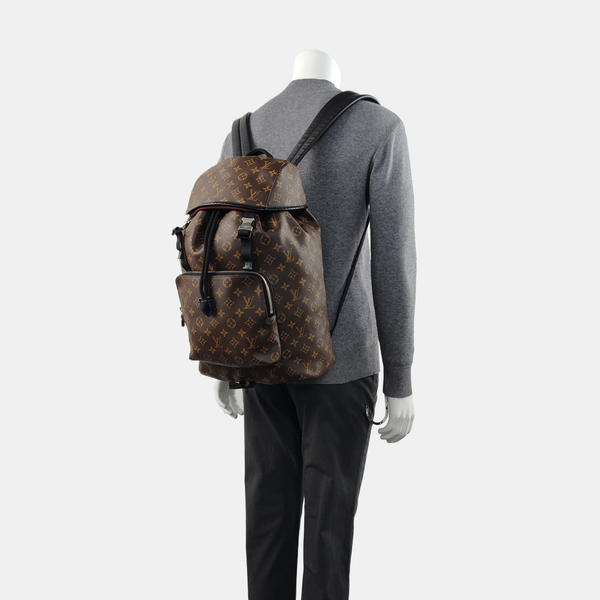 ZACK Monogram Coated Canvas Brown