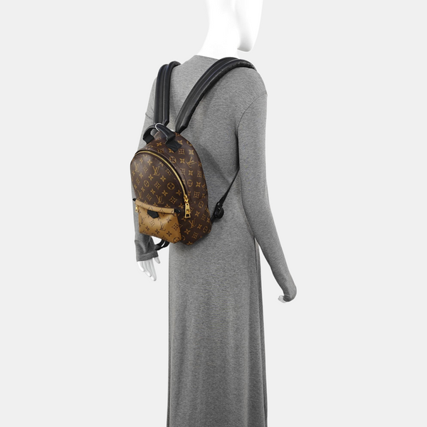 PALM SPRINGS PM Monogram Coated Canvas Brown