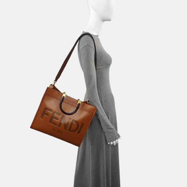 Sunshine Medium Calfskin Brown