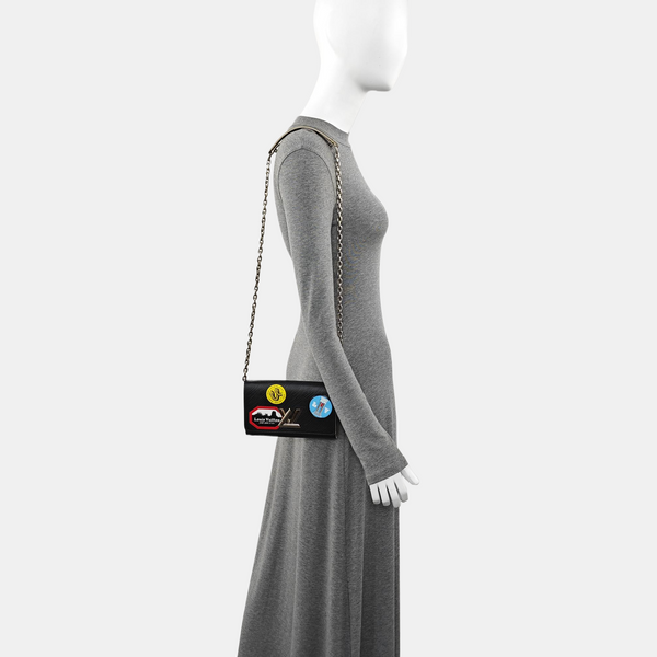 TWIST BELT Epi Black